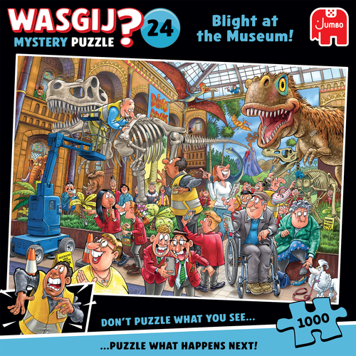 Wasgij Mystery 24 - Paniek in het museum (1000st) - Afbeelding 3
