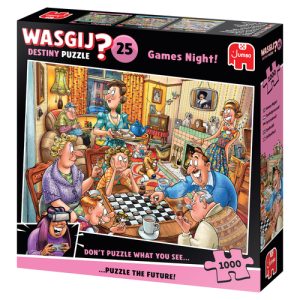 Wasgij Destiny 25 – Spelletjesavond  (1000 stukjes)