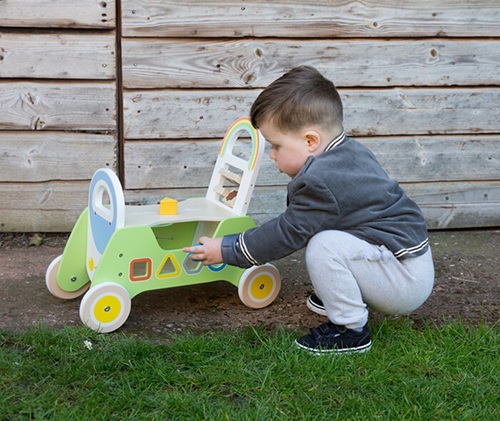 2in1 loopwagen rijder - Afbeelding 3