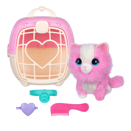 Scruff a Luvs - Roze Mystery Knuffel in Draagmand - Afbeelding 5