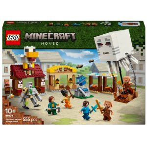 LEGO Minecraft De Ghast-ballon aanval op het dorp