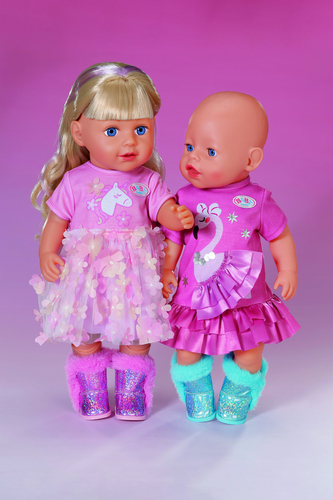 BABY Born - Glitter Boots (blauw of roze) - Afbeelding 7