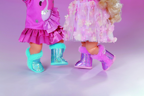 BABY Born - Glitter Boots (blauw of roze) - Afbeelding 8