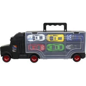 Jollyvroom Truck +6 Die-Cast Auto’s