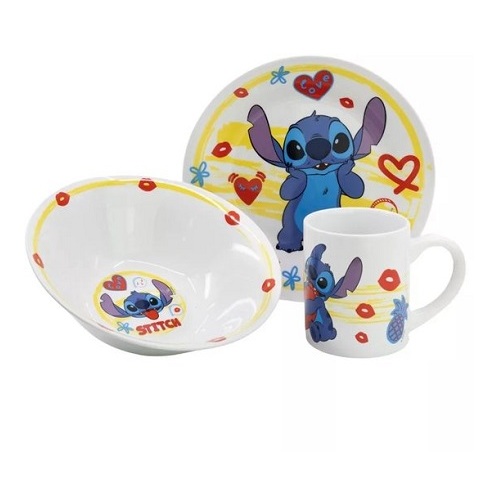 Stitch Ceramic SET in Giftbox "ALOHA"