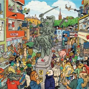 Puzzle in a bag : Animals vs humans