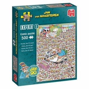 Jan Van Haasteren – Puzzel (500st) Expert 8 – Hoera, Jan 90 jaar