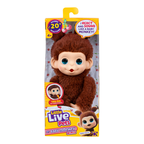 LLP My Baby Mini Monkey Brown Cherri - Afbeelding 2