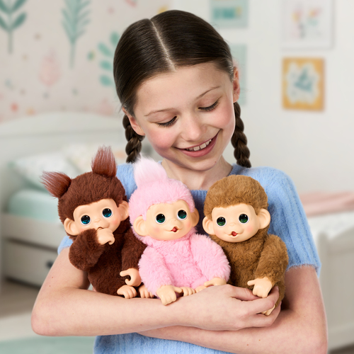 LLP My Baby Mini Monkey Brown Cherri - Afbeelding 4