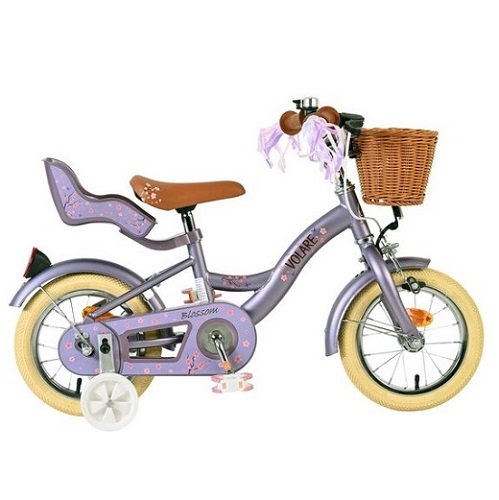 Volare Fiets Blossom 12" CB paars