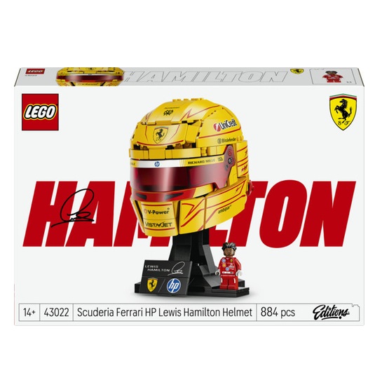 LEGO - Scuderia Ferrari HP helm van Lewis Hamilton