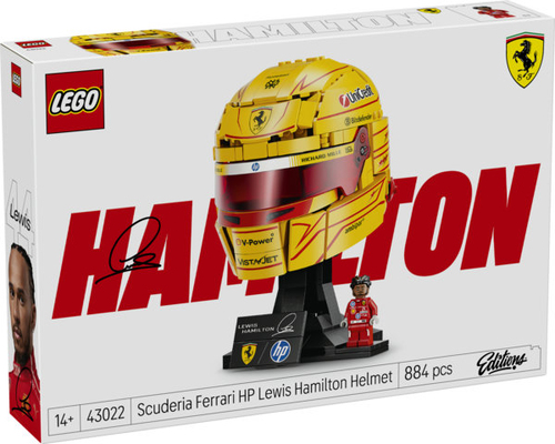 LEGO - Scuderia Ferrari HP helm van Lewis Hamilton - Afbeelding 5