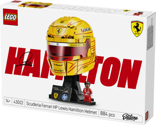 LEGO - Scuderia Ferrari HP helm van Lewis Hamilton - Afbeelding 6