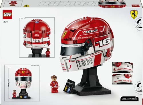 LEGO - Scuderia Ferrari HP helm van Charles Leclerc - Afbeelding 5