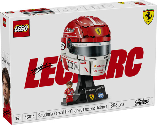 LEGO - Scuderia Ferrari HP helm van Charles Leclerc - Afbeelding 6