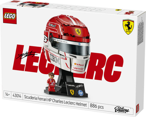 LEGO - Scuderia Ferrari HP helm van Charles Leclerc - Afbeelding 7