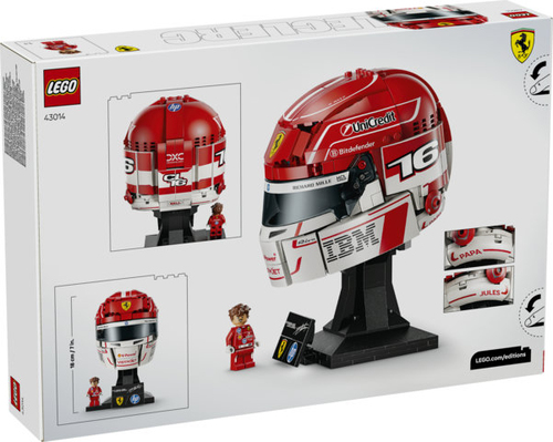 LEGO - Scuderia Ferrari HP helm van Charles Leclerc - Afbeelding 9