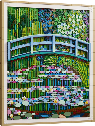 LEGO - Claude Monet - Brug over een vijver met waterlelies - Afbeelding 2