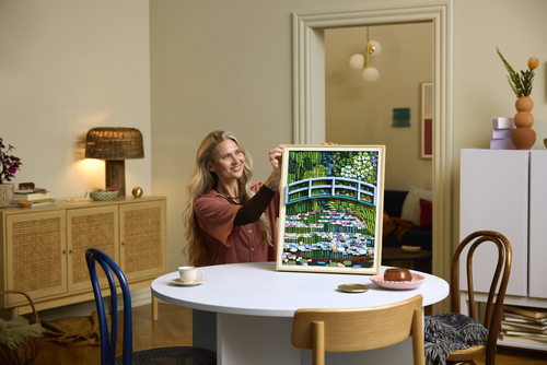 LEGO - Claude Monet - Brug over een vijver met waterlelies - Afbeelding 3