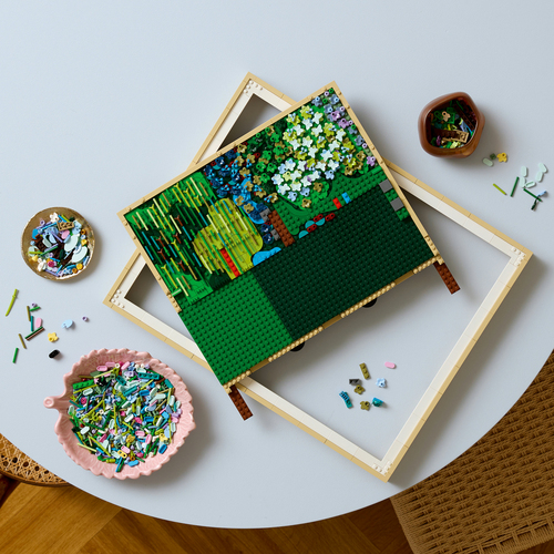 LEGO - Claude Monet - Brug over een vijver met waterlelies - Afbeelding 4