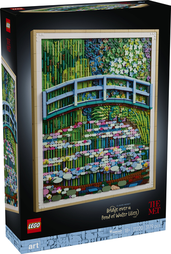 LEGO - Claude Monet - Brug over een vijver met waterlelies - Afbeelding 6
