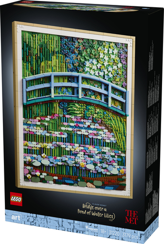 LEGO - Claude Monet - Brug over een vijver met waterlelies - Afbeelding 7