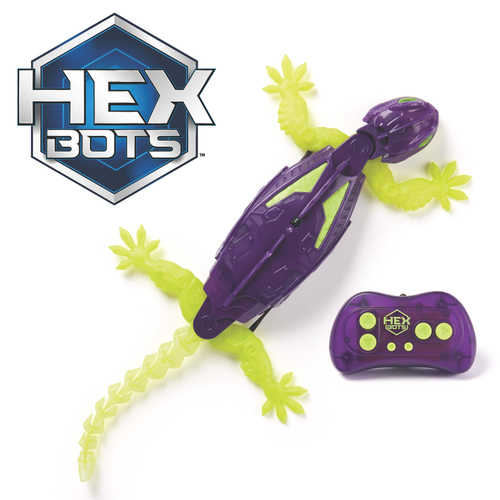 HexBots Wall Crawler Gecko Glow In The Dark
