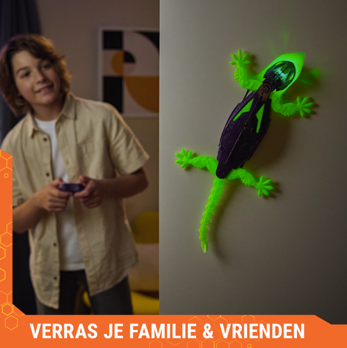HexBots Wall Crawler Gecko Glow In The Dark - Afbeelding 5