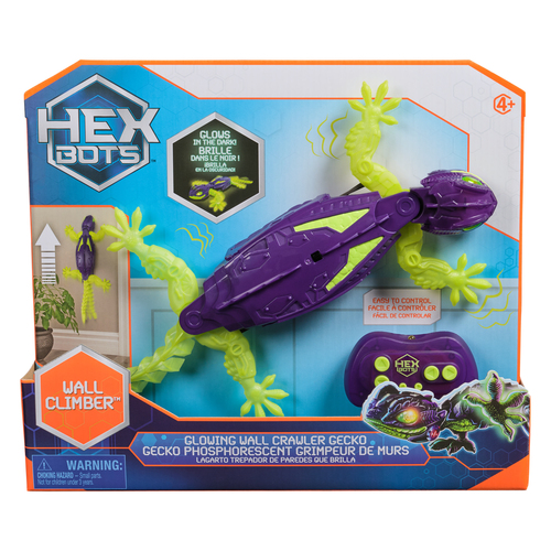 HexBots Wall Crawler Gecko Glow In The Dark - Afbeelding 7