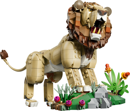 LEGO Creator 3in1 - Wilde Dieren: Majestueuze Leeuw 31386 - Afbeelding 2