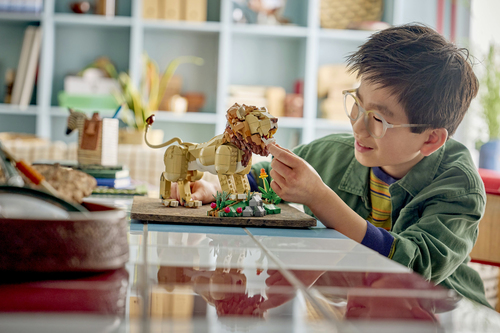 LEGO Creator 3in1 - Wilde Dieren: Majestueuze Leeuw 31386 - Afbeelding 5