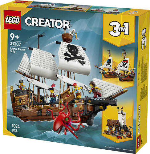 LEGO Creator 3in1 - Klassiek Piratenschip 31387 - Afbeelding 8