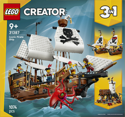 LEGO Creator 3in1 - Klassiek Piratenschip 31387 - Afbeelding 9
