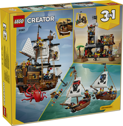 LEGO Creator 3in1 - Klassiek Piratenschip 31387 - Afbeelding 10