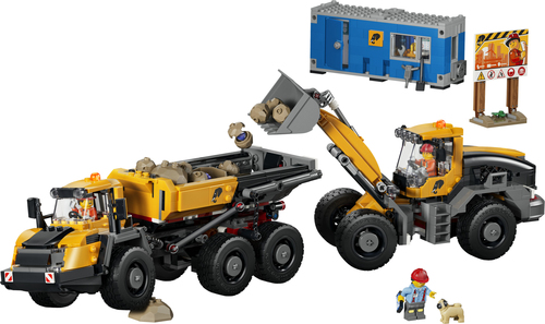 LEGO City - Kiepwagen en Voorlader Voertuig 60494 - Afbeelding 2