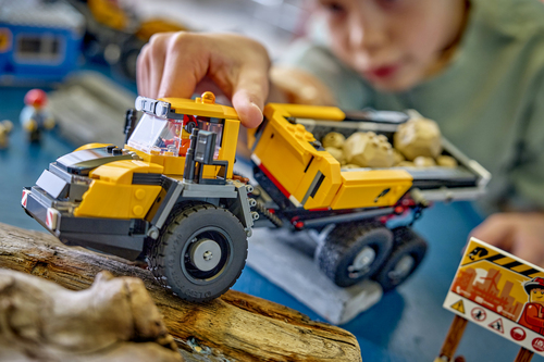 LEGO City - Kiepwagen en Voorlader Voertuig 60494 - Afbeelding 3