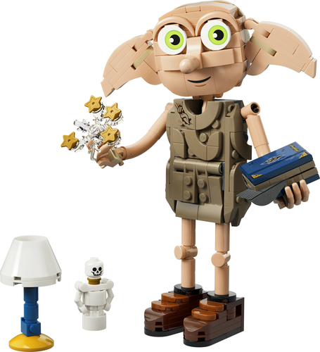 LEGO Harry Potter Dobby de Vrije Elf Bouwbaar Tovenaarswereld Speelgoed voo - Afbeelding 2