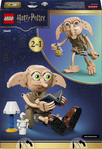 LEGO Harry Potter Dobby de Vrije Elf Bouwbaar Tovenaarswereld Speelgoed voo - Afbeelding 6