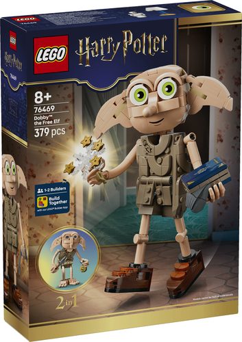 LEGO Harry Potter Dobby de Vrije Elf Bouwbaar Tovenaarswereld Speelgoed voo - Afbeelding 7
