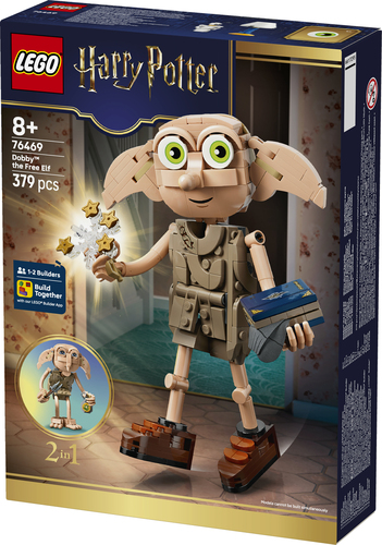 LEGO Harry Potter Dobby de Vrije Elf Bouwbaar Tovenaarswereld Speelgoed voo - Afbeelding 8