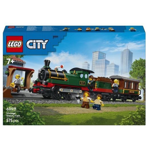 LEGO City - Vintage Stoomtrein Trein 60511