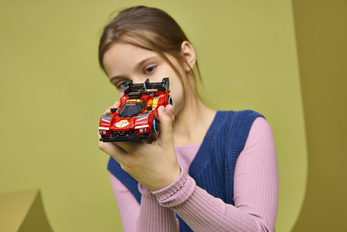 LEGO Speed Champions Ferrari 499P Auto Speelgoed voor Kinderen en Slaapkame - Afbeelding 4