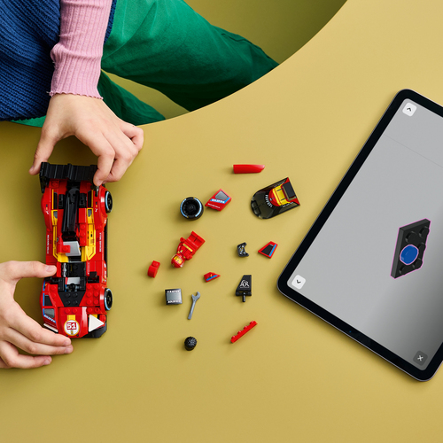 LEGO Speed Champions Ferrari 499P Auto Speelgoed voor Kinderen en Slaapkame - Afbeelding 7