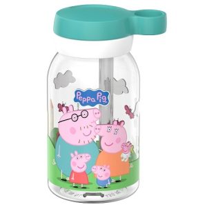 Drinkfles met rietje campus 450 ml – Peppa pig