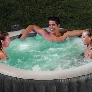 Intex Spa Bubbles 6P Greywood 216X71