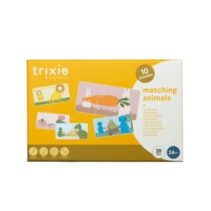 Trixie – Puzzeldoos – Dieren matchen – 10duo puzzels
