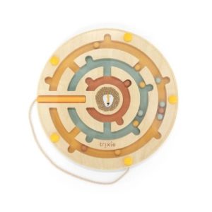 Trixie – Houten rond magnetisch doolhof – Mr. Lion