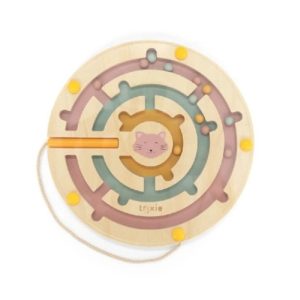 Trixie – Houten rond magnetisch doolhof – Mrs. Cat