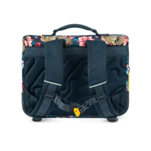 Stones and Bones – Boekentas – Lily – FLORAL AMBUSH – navy