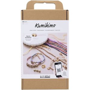 Starter Hobbyset Kumihimo, Vriendschapsarmband, 1 doos